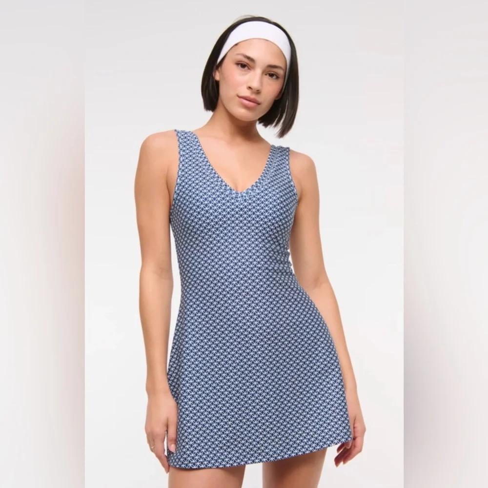 YPB sculptLUX V-Neck Mini Dress - Picture 1 of 6